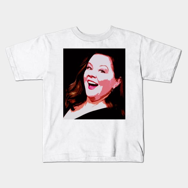 Melissa McCarthy Kids T-Shirt by oryan80